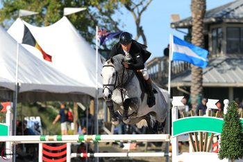 Nick Skelton and Carlo Win the $150,000 Wellington Grand Prix
